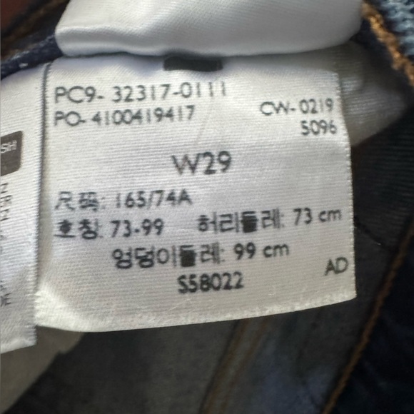 Levi’s 501 Cut Off Denim Jeans Button Fly Shorts Women’s size 29 - Picture 10 of 11